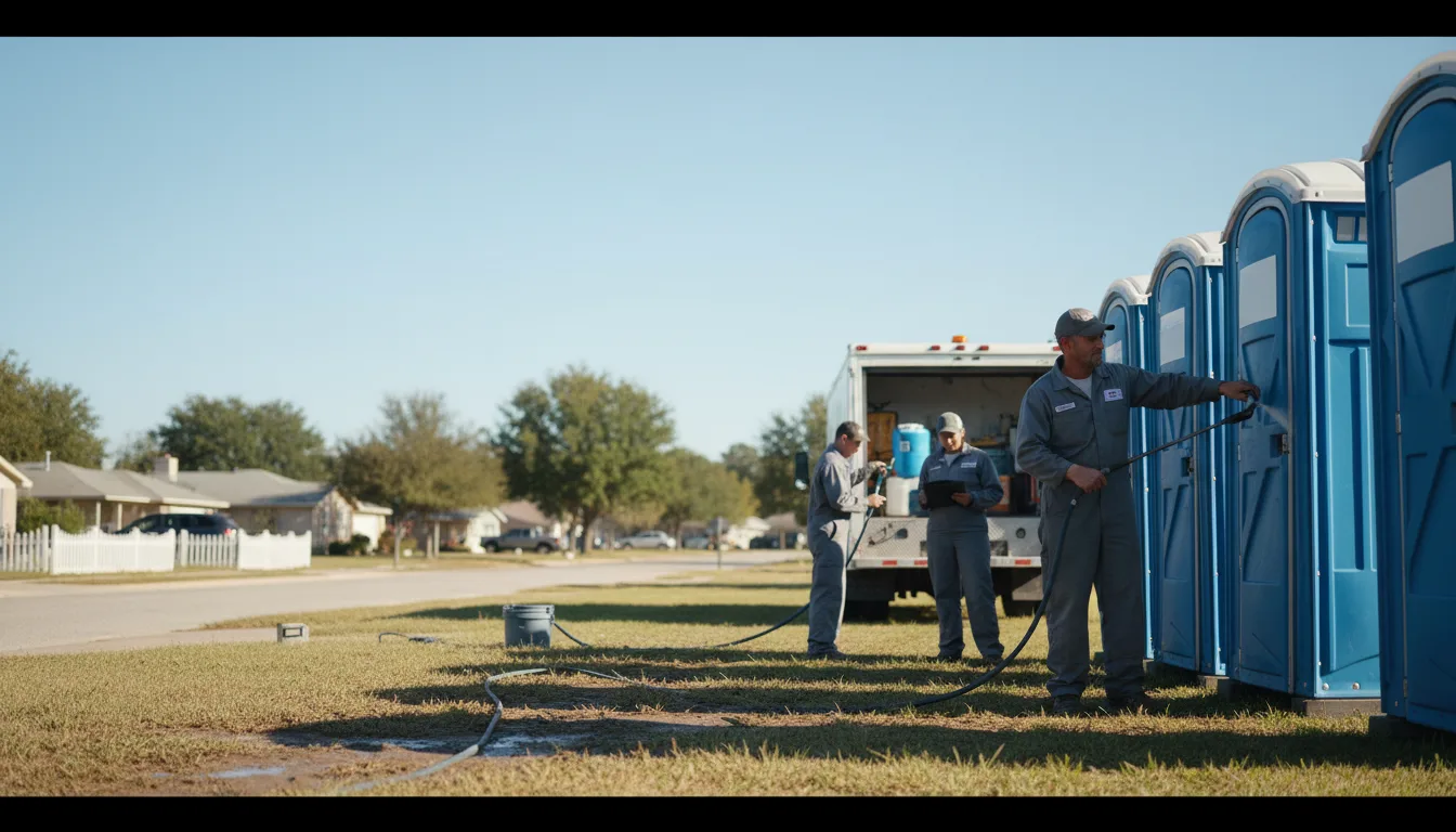 Long-Term Portable Toilet Rental in Aylett, VA near me